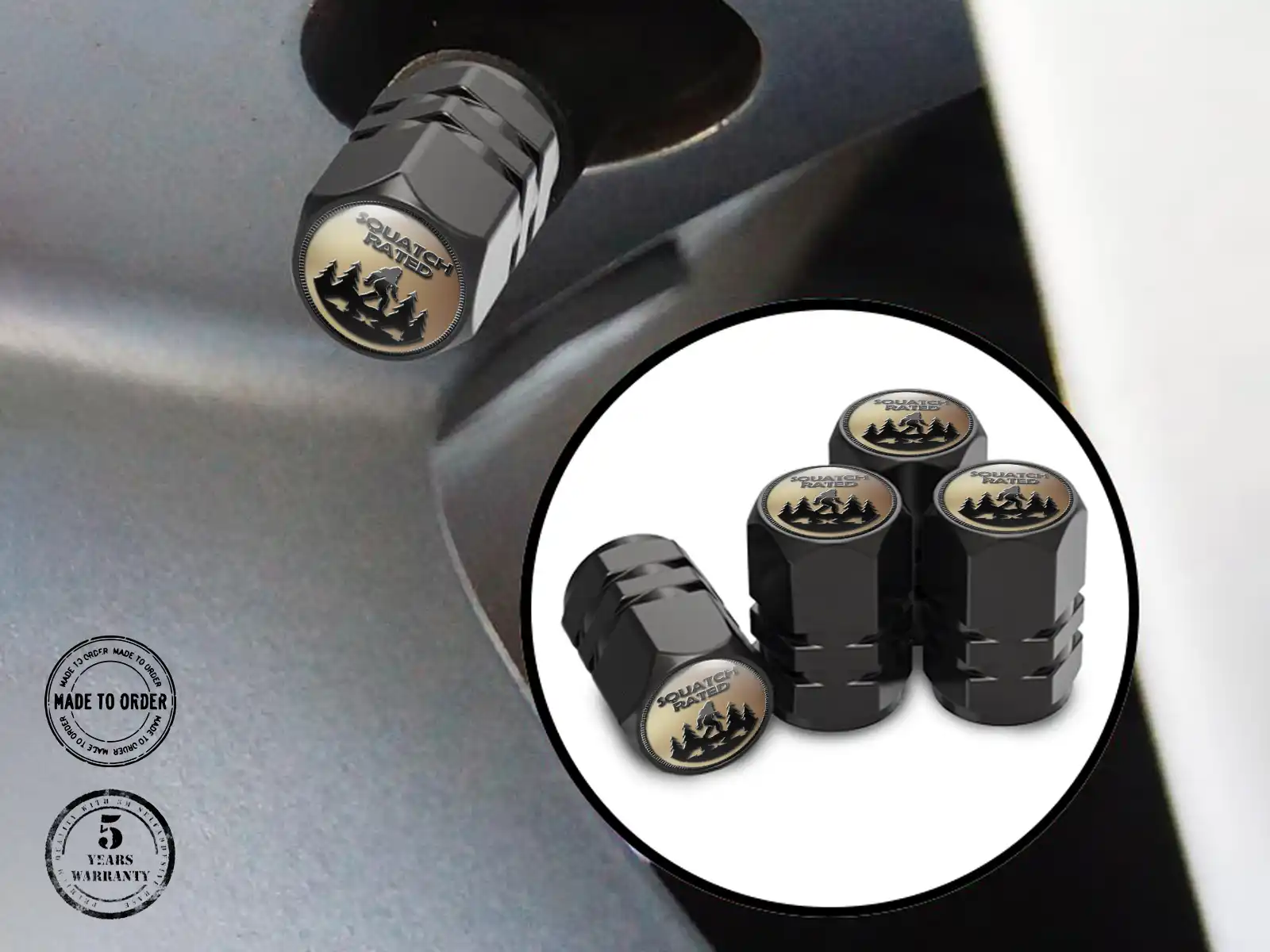 Tire Valve Stem Caps for Bicycle Custom Design